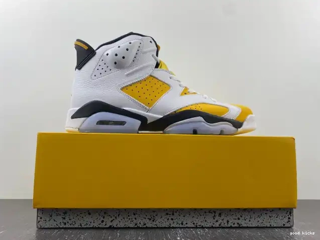Rep CT8529-170 Ochre Jordan Air 6 Yellow 0524